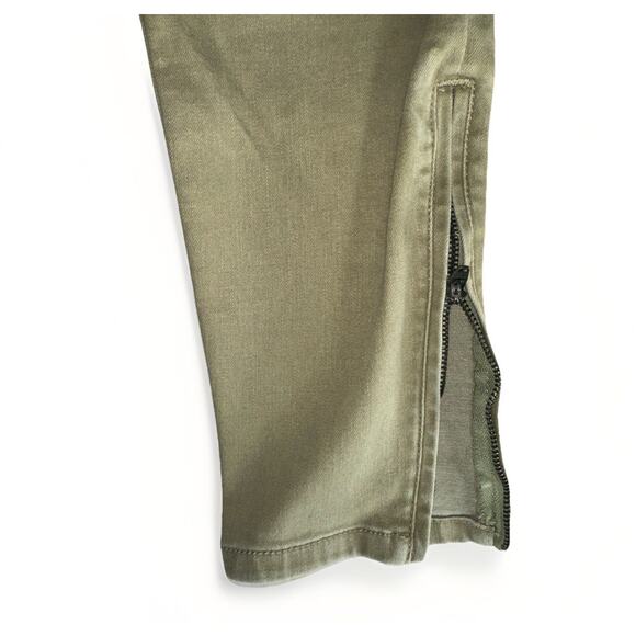 Sanctuary Standard Surplus Utility Pants Women’s 27 Beige Zip Ankle Stretch - Picture 7 of 9